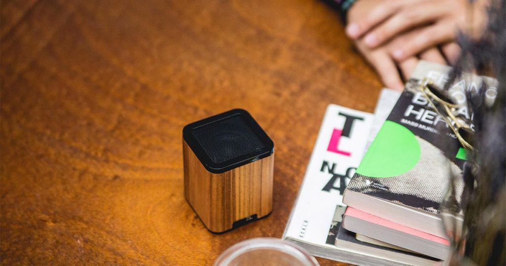 Save 20% on an aesthetically pleasing Bluetooth speaker