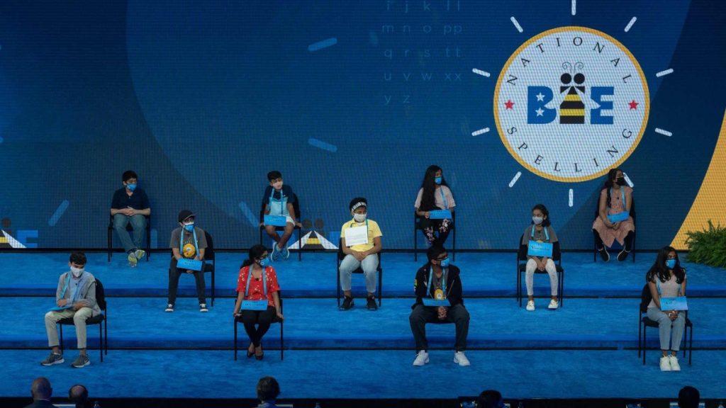 Here are the words from the 2021 National Spelling Bee. All of them are hard.