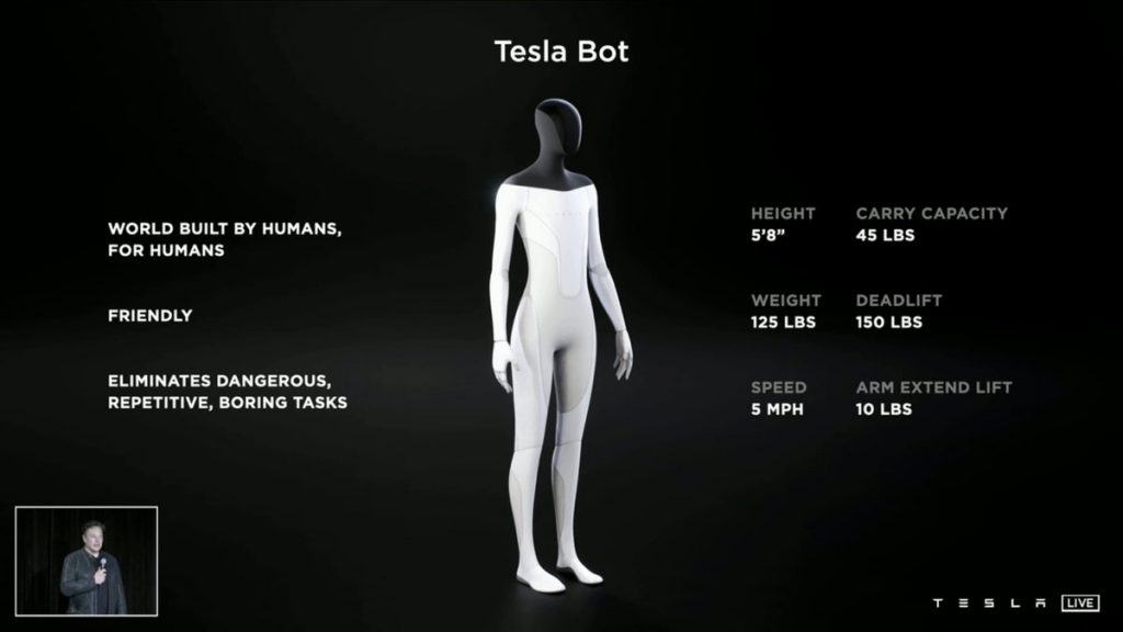 AI Day: Elon Musk unveils ‘friendly’ humanoid robot Tesla Bot