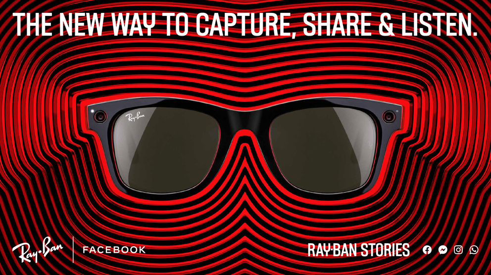 Introducing ‘Ray-Ban Stories’ smart glasses by Ray-Ban and Facebook