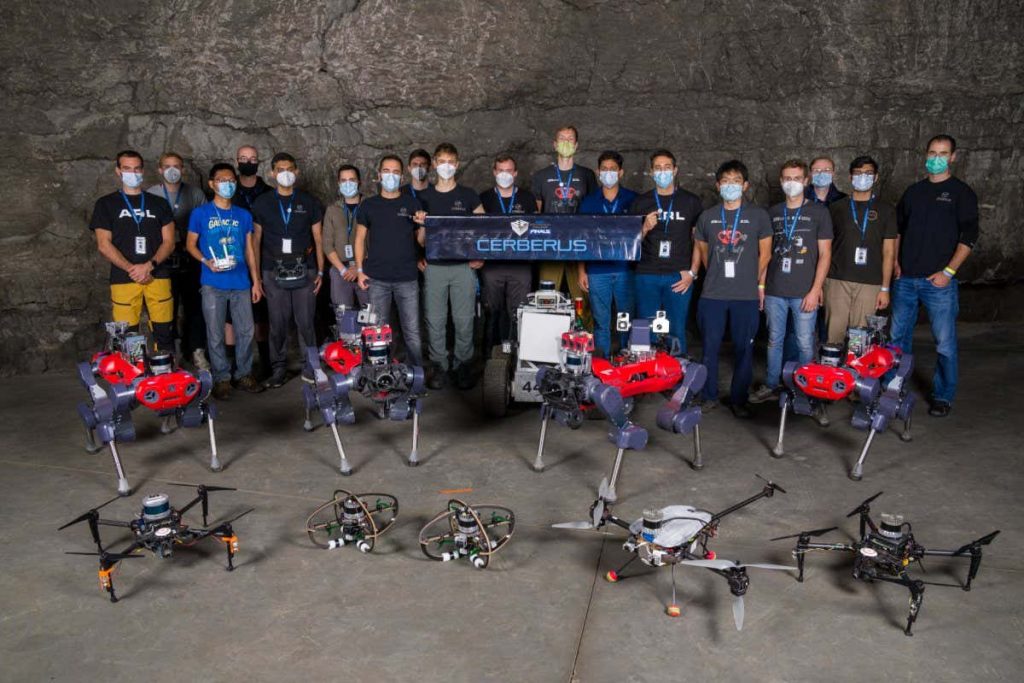 Team of underground rescue robots wins $2 million DARPA prize