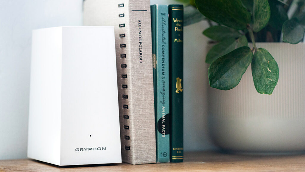 Boost your WiFi connection and keep your data safe with the Gryphon AX router