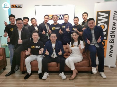 Malaysian Largest Auction Technology Platform – Bidnow Raises US$ 1.3 Mil from 470 Investors through Second-Round ECF on MyStartr