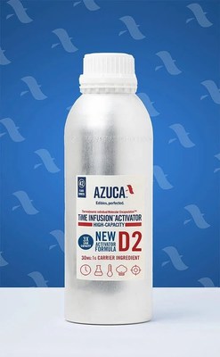 Leading edibles ingredient company Azuca today announced its newest fast-acting infusion formula for edibles manufacturers, TiME INFUSION™ Activator Formula D2.