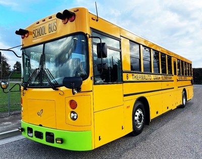 GreenPower Delivers Six BEAST School Buses to Thermalito UESD