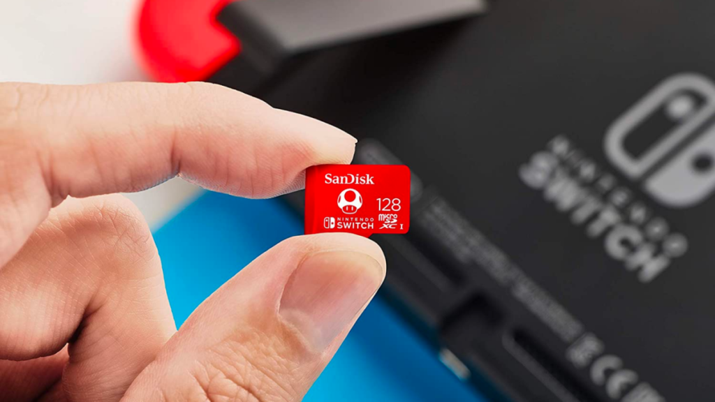 Save 50% when you bundle a Nintendo Switch Online family plan with this 128GB microSD card