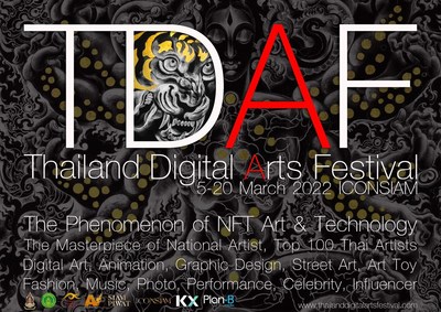 Siam Piwat reinforces “The Visionary Icon” statement with the breakthrough art phenomenon “Thailand Digital Arts Festival 2022”