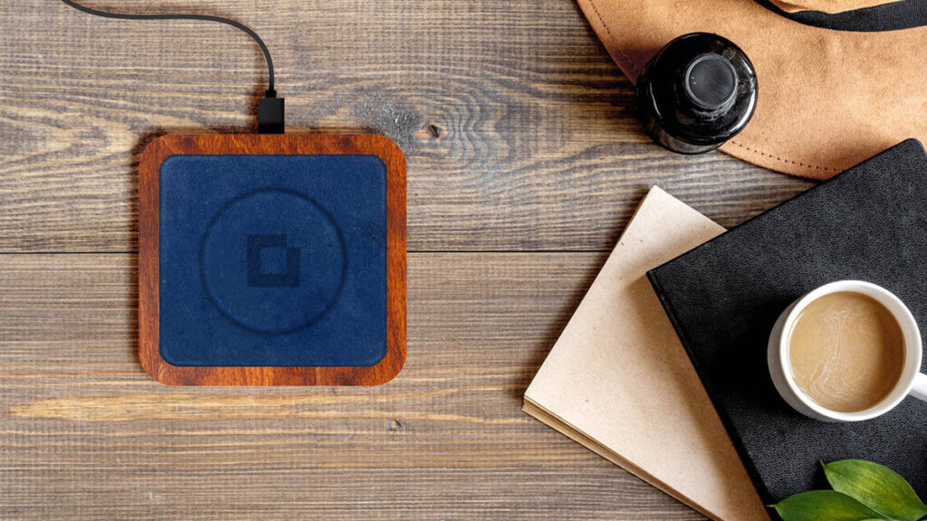 Charge your phone in style with a wooden MagSafe dock on sale