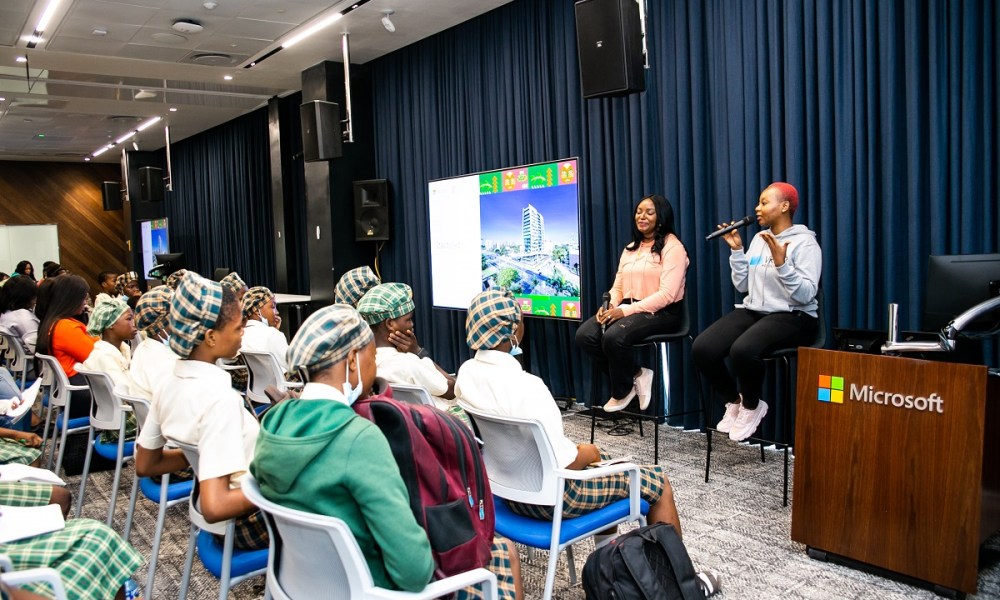 Microsoft ADC West Africa Inspires Schoolgirls on the International Girls in ICT Day 2022