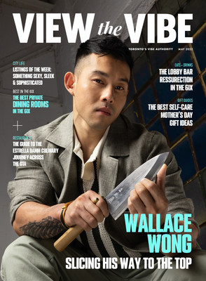 "Slicing His Way to the Top," View the VIBE's May Digital Cover Features TikTok ASMR Sensation, Cancer Survivor and Top Chef, Wallace Wong