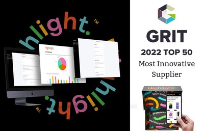 Founded in 2021, Highlight, a next-gen in-home product testing platform, is proud to announce their debut and high ranking for three areas in GreenBook’s annual GRIT (Greenbook Research Industry Trends) Report.