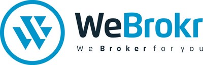 WeBrokr.com logo and tagline (PRNewsfoto/WeBrokr, LLC)