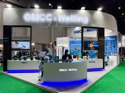 GMCC and Welling at Booth EH104 of BANGKOK RHVAC