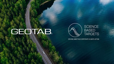 Geotab's carbon emissions reduction targets approved and validated by SBTi (CNW Group/Geotab Inc.)