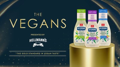Hellmann’s Canada is proud to announce ‘The Vegans’ a brand-new award show celebrating the tastiness of vegan cooking. (CNW Group/Hellmann's Canada)