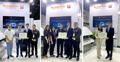 Sungrow Signed 400MW Cooperation Agreements During ASEW