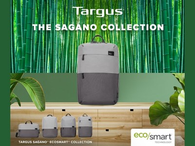 Targus' new Sagano EcoSmart Collection of backpacks protects your essentials while protecting the environment