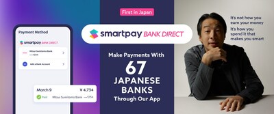 Japanese fintech leader Smartpay first to launch the next phase of digital consumer finance through open banking
