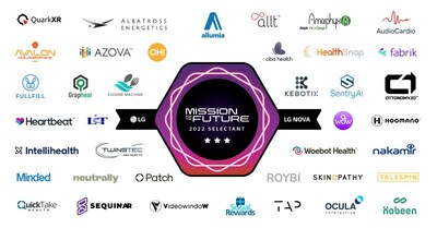 LG NOVA SELECTS COMPANIES, ENTREPRENEURS FOR SECOND ANNUAL MISSION FOR THE FUTURE PROGRAM