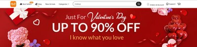 Temu offers affordable Valentine's Day shopping