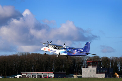 ZeroAvia successfully carries out the first flight test of its Dornier 228 19-seat testbed in Gloucestershire, UK, marking a pivotal milestone in ZeroAvia’s HyFlyer II program.