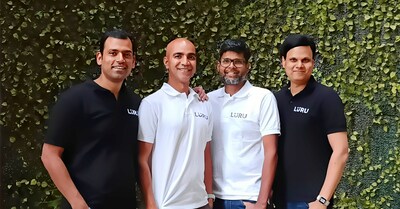 Luru co-founders from the left - Karthik, Sid, Sanjeeth, and Anand.