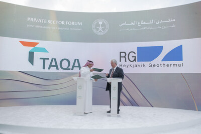 TAQA and Reykjavik Geothermal sign Joint Venture Agreement to form TAQA Geothermal Energy LLC