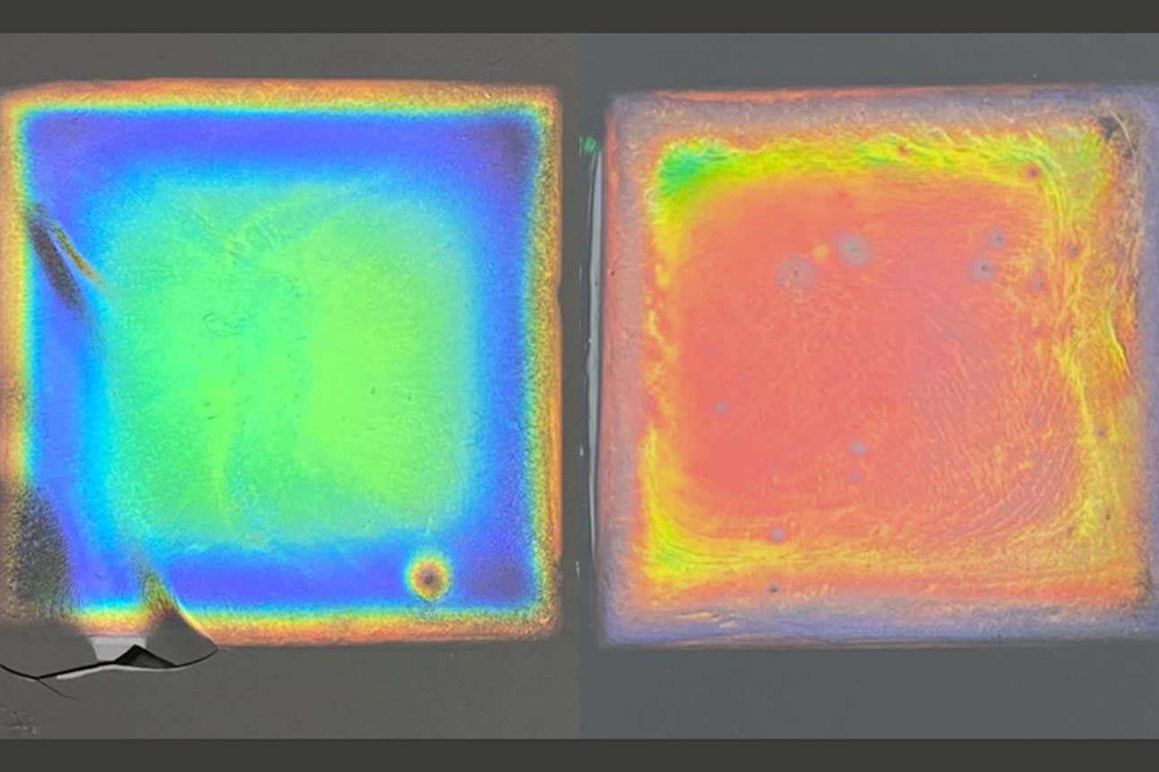 A colourful film made from plant matter could keep buildings cool An iridescent cellulose film can efficiently cool surfaces by 3?C and could one day be used in structures that remain cold without requiring energy.