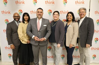 Think Together honors its 2023 Champion of Change award recipient Azusa Unified School District for its innovative expanded learning programs and equitable education opportunities.