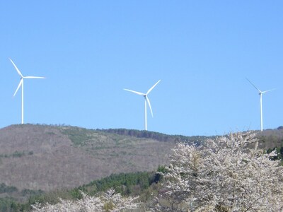 The Sumita Tono Wind power facility in Japan