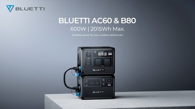 BLUETTI To Roll Out New Expandable Mobile Power AC60 & B80
