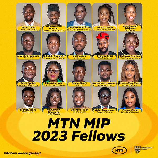 2023 Fellows of the MTN Media Innovation Programme