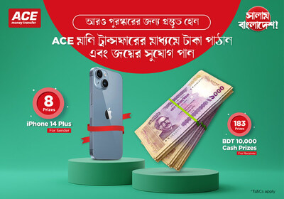 ACE Money Transfer, Delivering Your Promises.