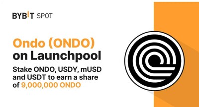 Bybit Launchpool Unveils Staking Event: Stake to Earn a Share of 9,000,000 ONDO Tokens