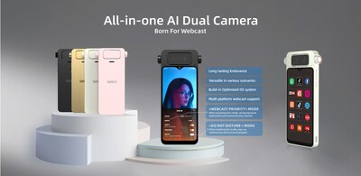 DAXIN Industrial and SHIXI Technology is set to unveil the industry's first AI ALL-IN-ONE Dual-Camera webcast Device at this year's CES exhibition (January 09-12, 2024)