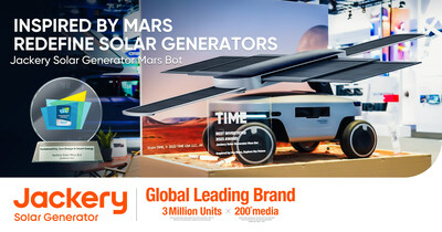 Jackery’s Revolutionary Solar Generator Mars Bot Has Garnered the CES Innovation Award