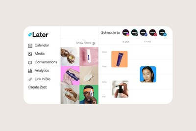 Later Social™: a social media scheduling and management tool for all major social platforms.