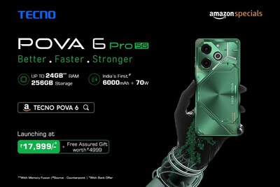 TECNO POVA 6 Pro launched in India