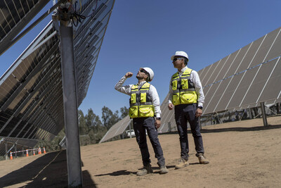 The Leyda solar power plant of the Czech company SOLEK will significantly contribute to Chilean energy transition (PRNewsfoto/Solek Holding SE (Solek Group))