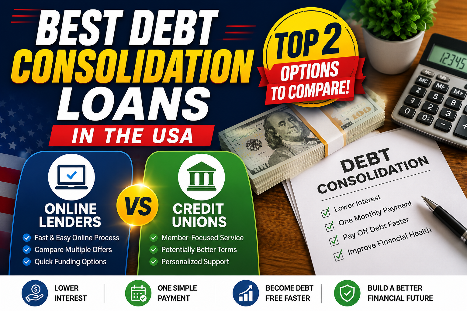 Best Debt Consolidation Loans in the USA
