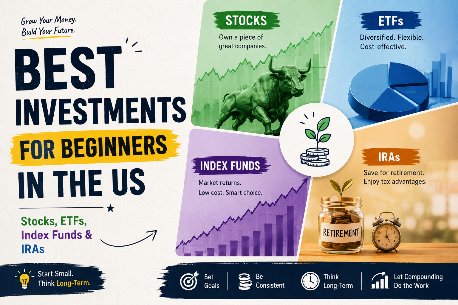 Best investments for beginners in the US