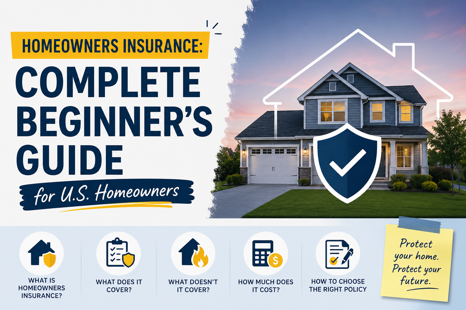 Homeowners Insurance Beginners Guide for US